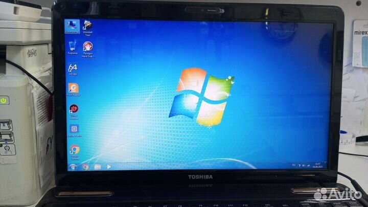 Ноутбук Toshiba core i3-m350 арт. Б46-9217