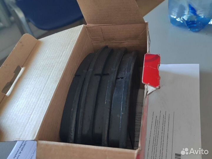 Колодки тормозные mitsubishi outlander 03/pajero