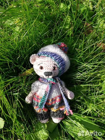 Вязаный мишка