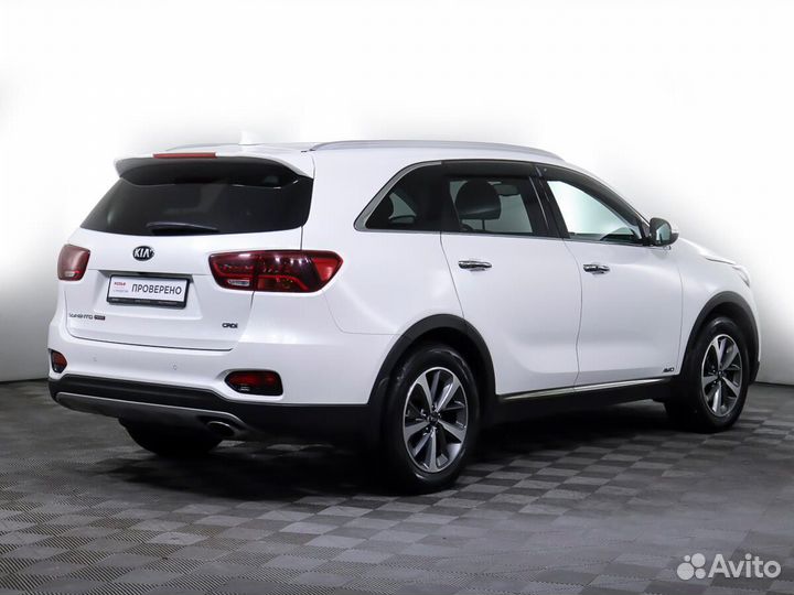 Kia Sorento Prime 2.2 AT, 2019, 86 296 км