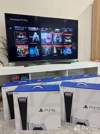 Sony playstation 5 +650 игр+гарантия(обмен пс4)