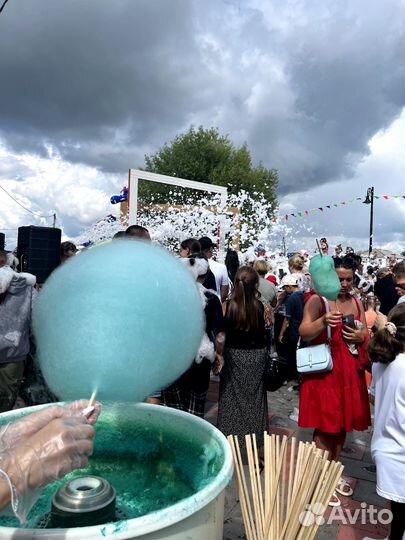 Выездная сладкая(сахарная) вата/ попкорн