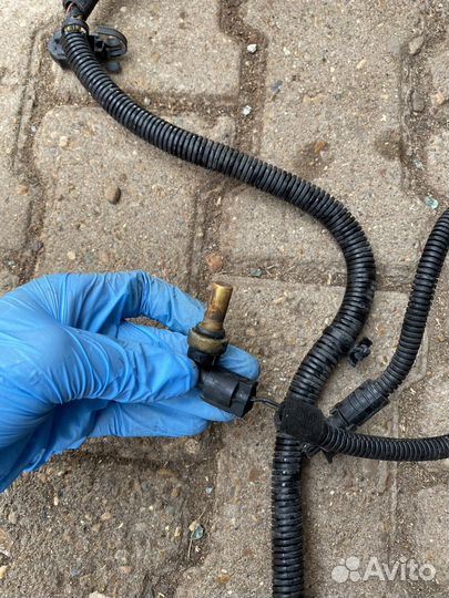 Проводка вентилятора радиатора с датчиком Astra J