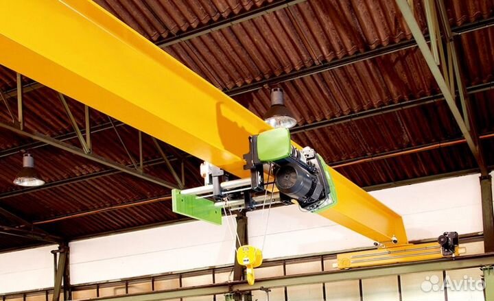 Опорный мостовой кран кмо для грузоподъемных задач