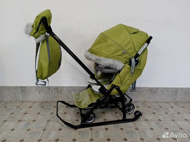 Санки-коляска Ника Детям 7-5SK. /Новые