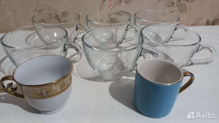 Набор чайных кружек + для кофе