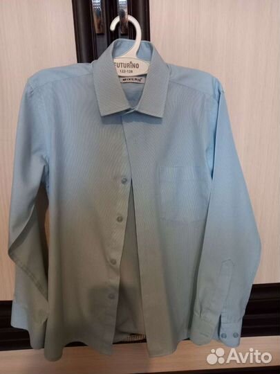 Школьная рубашка 128
