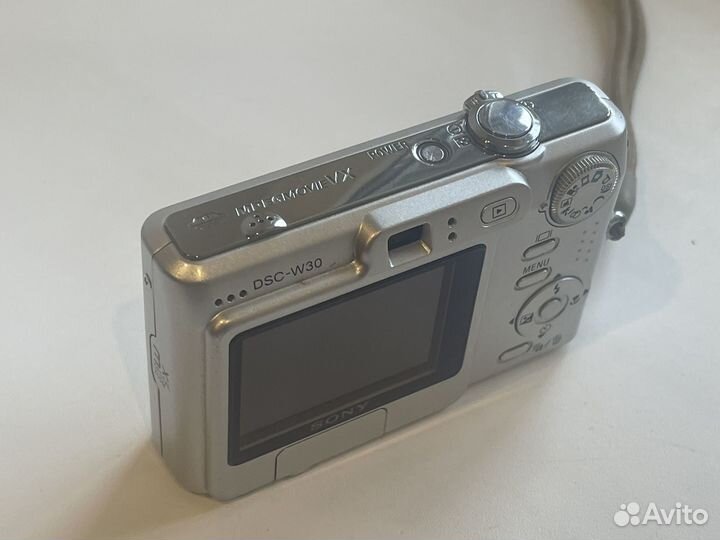 Цифровой фотоаппарат sony cyber shot dsc -w30