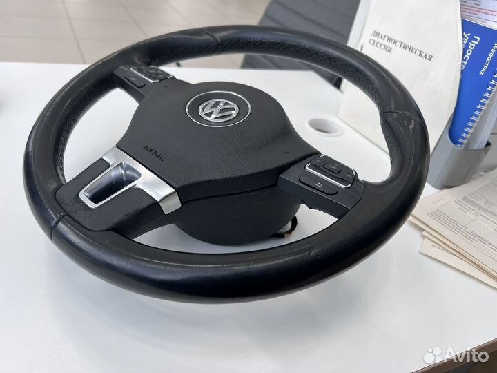 Руль passat b6/b7 рест