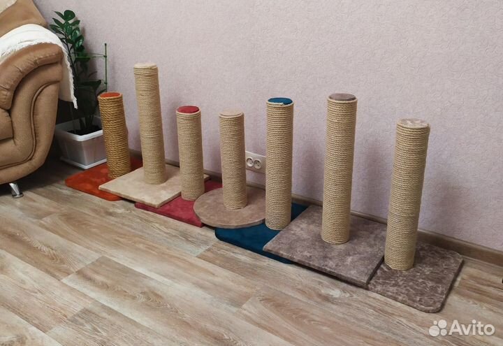 Когтеточка столбик для кошек