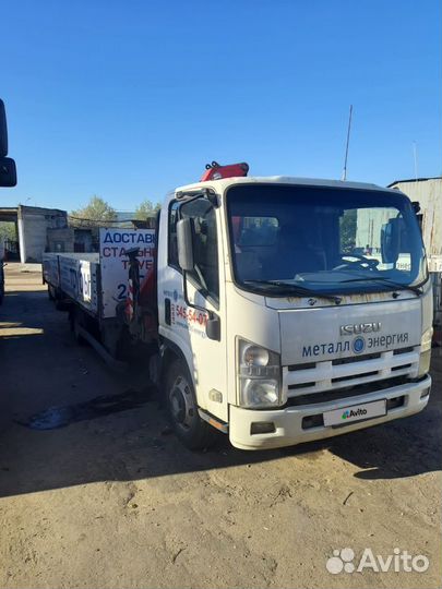 Isuzu NPR75L-M с КМУ, 2015