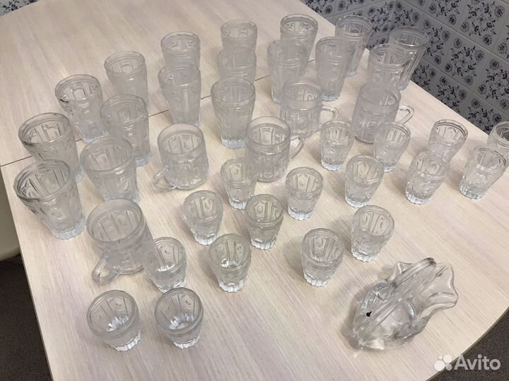 Хрусталь рюмки и бокалы