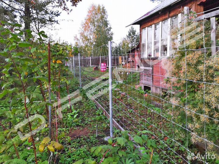 Столб d48*1,2 мм для шарнирной/фермерской сетки