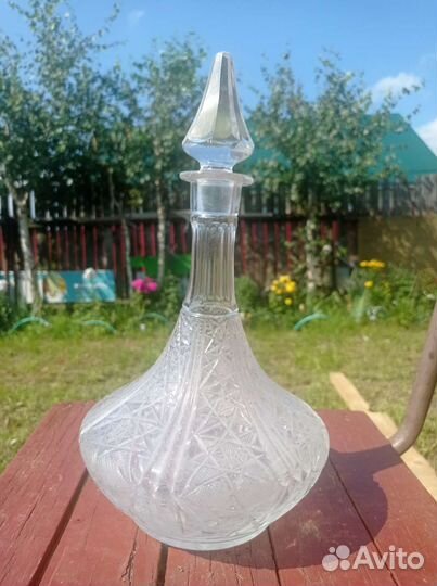 Графин хрустальный СССР 1 л