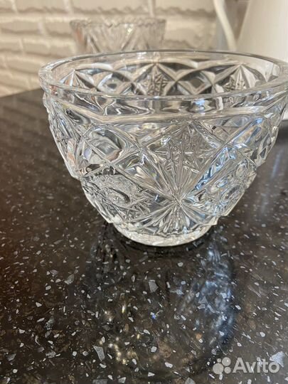 Ваза хрустальная СССР