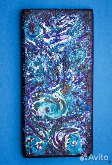 Рисунок на дереве, акрил