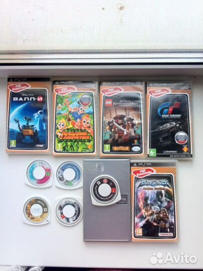 Диски на psp sony