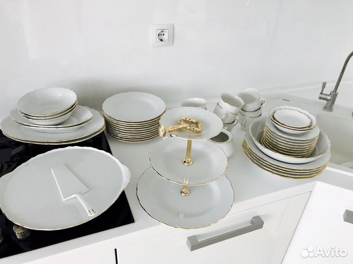 Сервиз Handmade Fine Porcelain (Чехия)