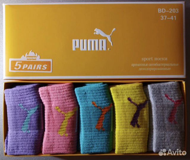 Носки Puma sport ароматизированные