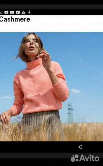Свитер кашемир 100 проц.новый Германия
