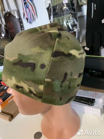 Шапка флисовая тактическая.Шапка+ баф