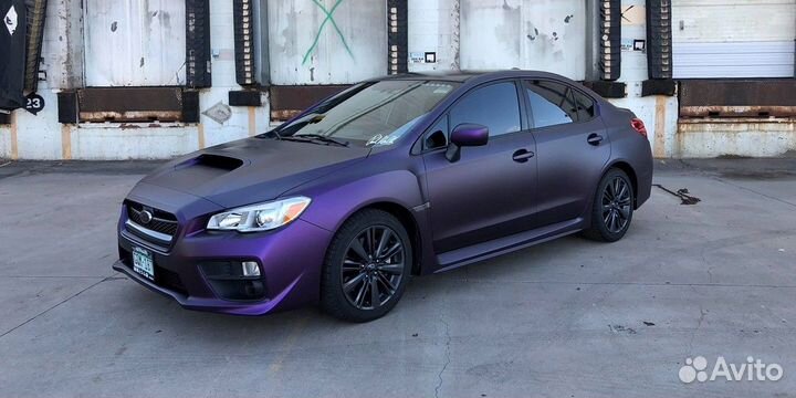 Плёнка Kpmf 75565 пурпурно-чёрный матовый хамелеон