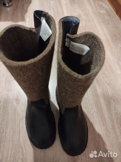 Сапоги кирзовые,с верху войлок, зимние
