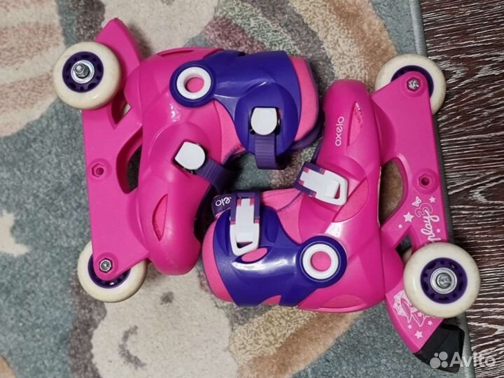 Роликовые коньки детские Decatlon Oxelo Play3