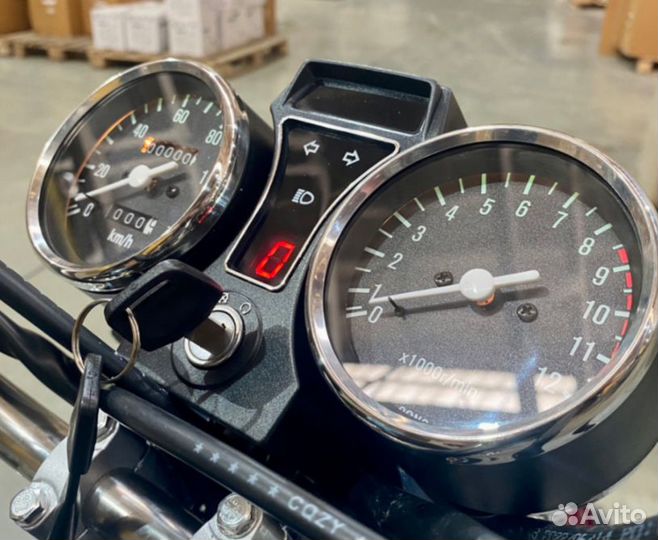 Мопед VMC riva - II RX (130сс) LED Full