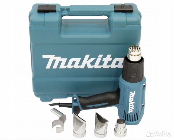 Фен промышленный 1800Вт - 500С Makita HG6030K