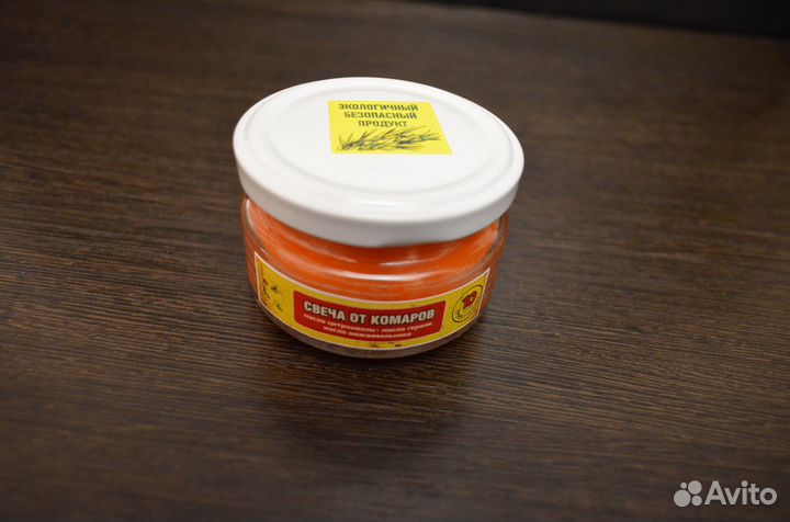Свечи от комаров с цитронеллой для маркетплейсов