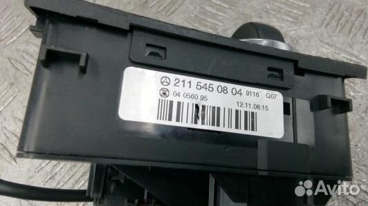 Переключатель света mercedes benz E-class W211 (XU