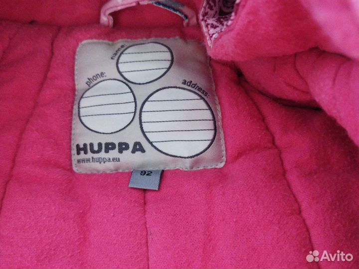 Зимний комбинезон huppa для девочки 92-98