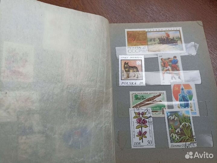 Альбом с марками СССР