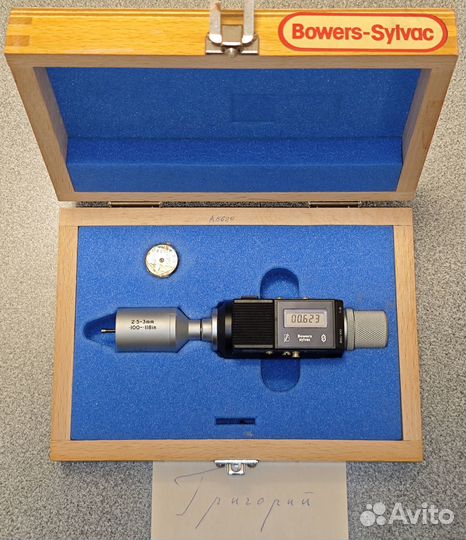 Цифровой Нутромер Bowers & Sylvac 2.5-3.0мм, 0.001