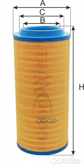 Фильтр воздушный AG1054 Goodwill