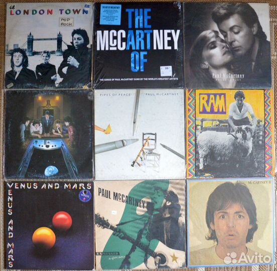 Фирменный винил (лот 11) Paul McCartney and Wings