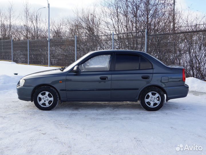 Hyundai Accent 1.5 AT, 2008, 187 348 км