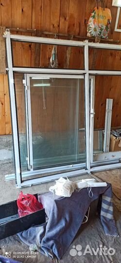 Алюминиевые окна на балкон бу