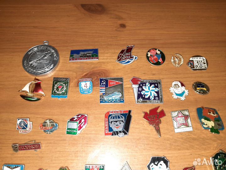 Коллекция значков СССР