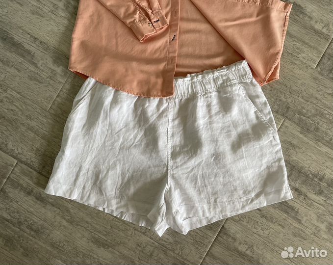 Шорты hm лён