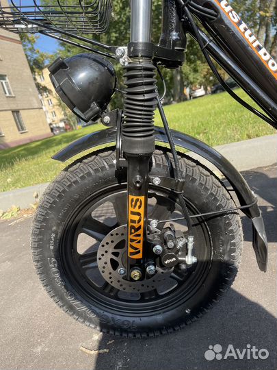 Электровелосипед 60v 20ah Монстр Virus Turbo S