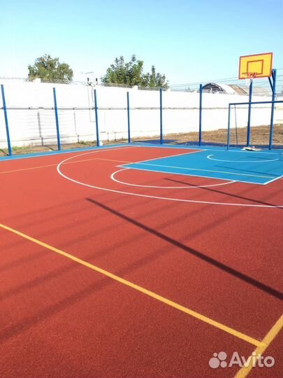 Покрытие из резиновой крошки