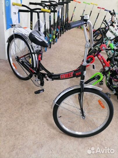 Дорожный складной велосипед 24 колеса