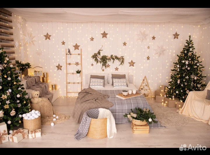 Гирлянда штора