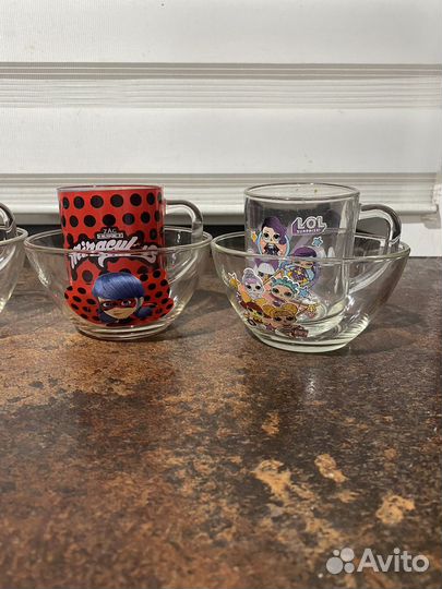 Набор Кружка и тарелка детские