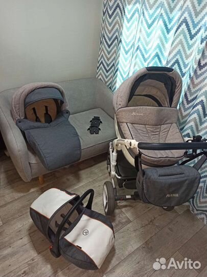 Коляска 3 в 1 Retrus Avenir