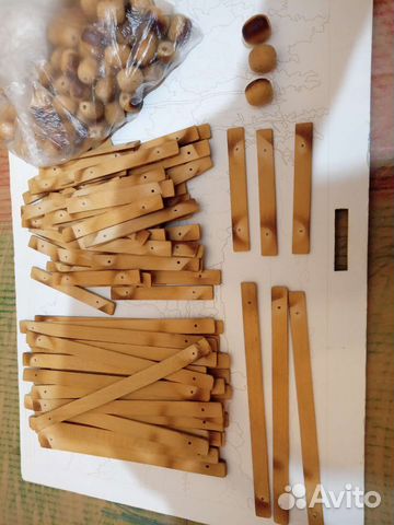 Комплект деревянных поделок