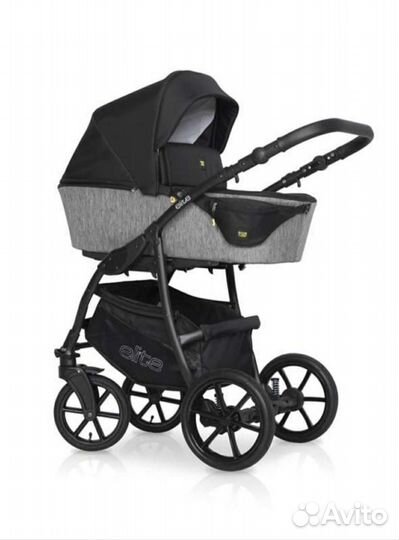 Коляска Expander Elite 04 Carbon темно-серый