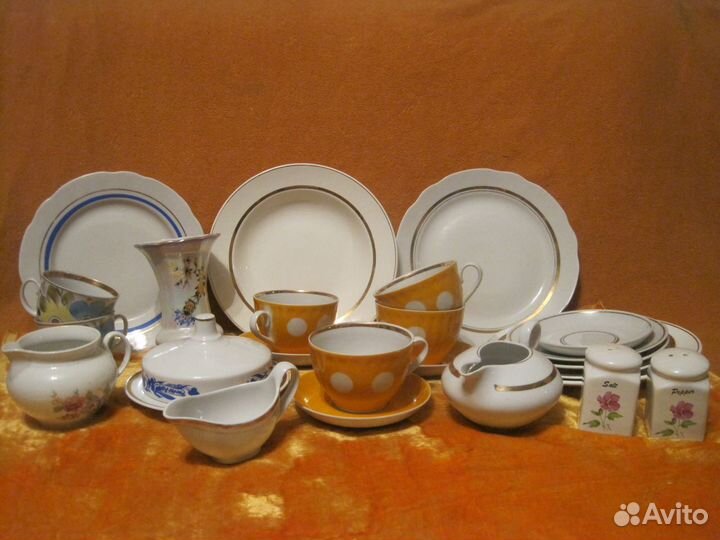 Посуда СССР Дулёво,Конаково,Барановка,Городница